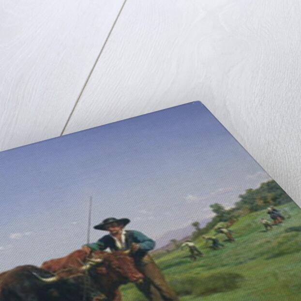 Haymaking, Auvergne by Rosa Bonheur