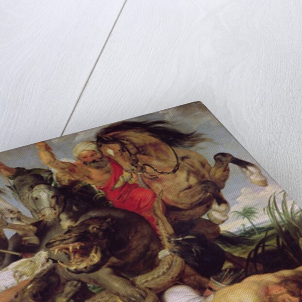 Hippopotamus and Crocodile Hunt, c.1615-16 by Peter Paul Rubens