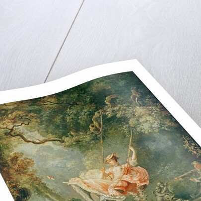 The Swing, 18th century by Jean-Honore Fragonard