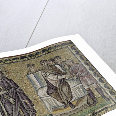 Jesus before Pontius Pilate by Byzantine School