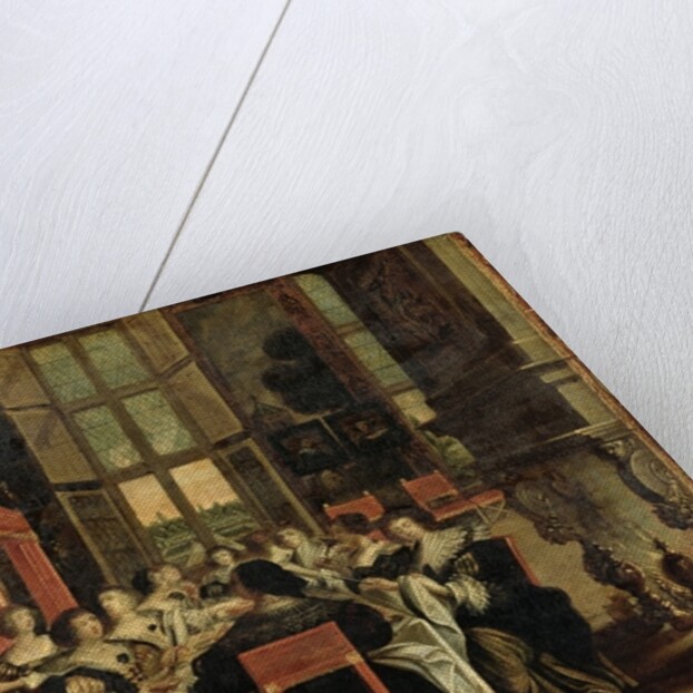 A Conversation Between Women, also said Women at lunch by Abraham Bosse