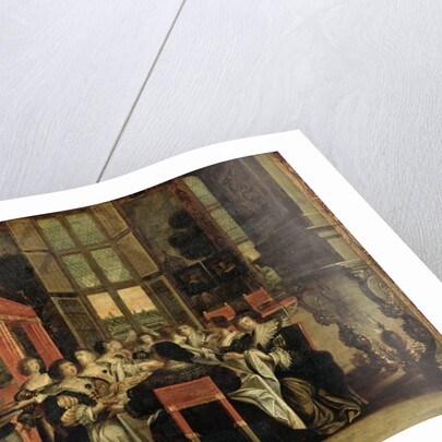 A Conversation Between Women, also said Women at lunch by Abraham Bosse