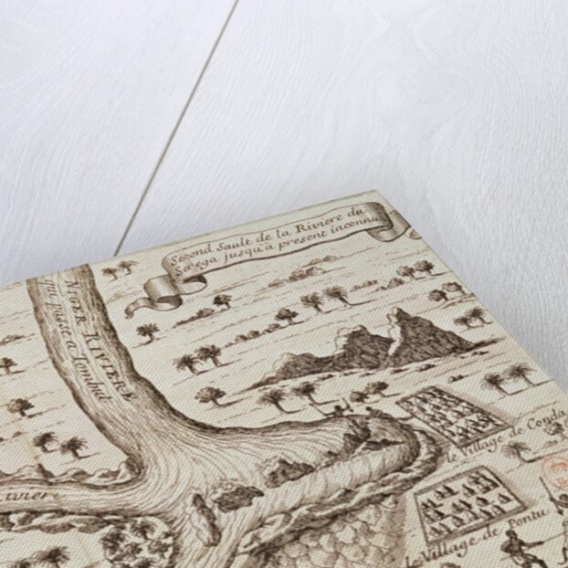 Confluence of the Niger, the Joto and the Senegal by French School