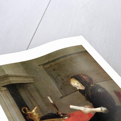 Woman Reading, c.1662 by Gerard Terborch