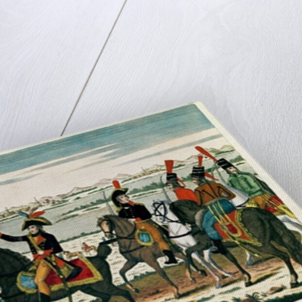Passage to Po, before the Battle of Marengo, Prairial, Year VIII by French School