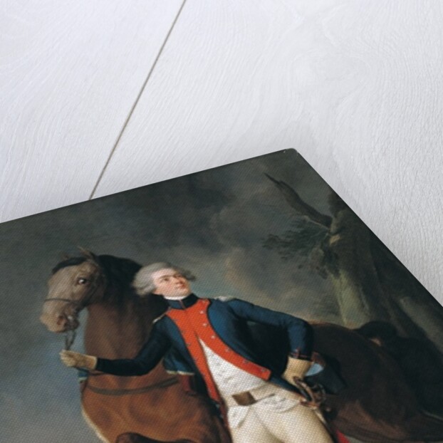 Gilbert Motier Marquis de la Fayette, 1788 by Louis Leopold Boilly