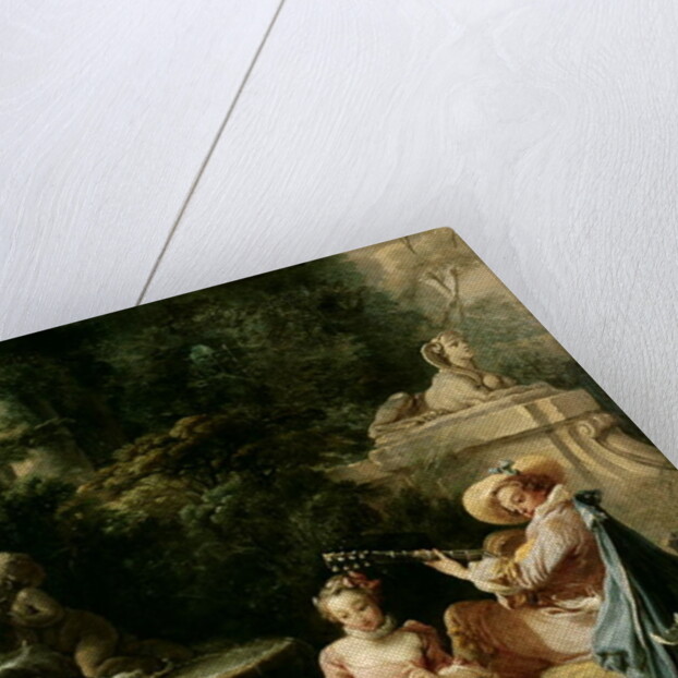 The Music Lesson, 1749 by Francois (attr. to) Boucher