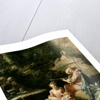 The Music Lesson, 1749 by Francois (attr. to) Boucher