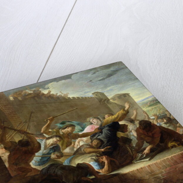 Expulsion of the Huguenots of Toulouse after the Capture of the Town by the Prince of Conde's Supporters in 1562, 1727 by Antoine Rivalz