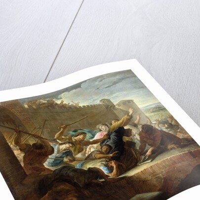 Expulsion of the Huguenots of Toulouse after the Capture of the Town by the Prince of Conde's Supporters in 1562, 1727 by Antoine Rivalz