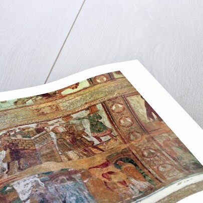 The Construction of the Tower of Babel; The Meeting of Joseph and Potiphar's Wife, and Joseph Being Thrown into Prison by French School