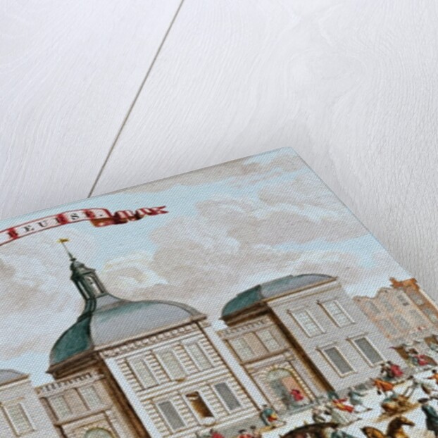 The Stock Exchange, Amsterdam, 1743 by Francois van Bleyswyck