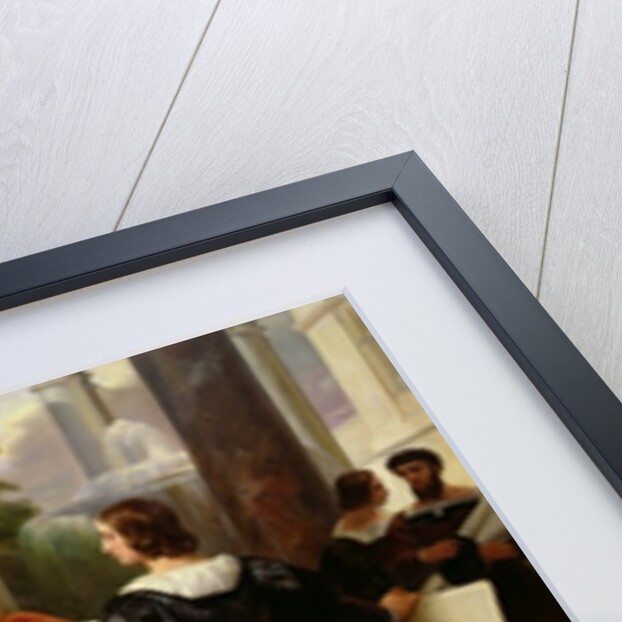 Pope Julius II ordering Bramante, Michelangelo and Raphael to construct the Vatican and St. Peter's, 1827 by Emile Jean Horace Vernet