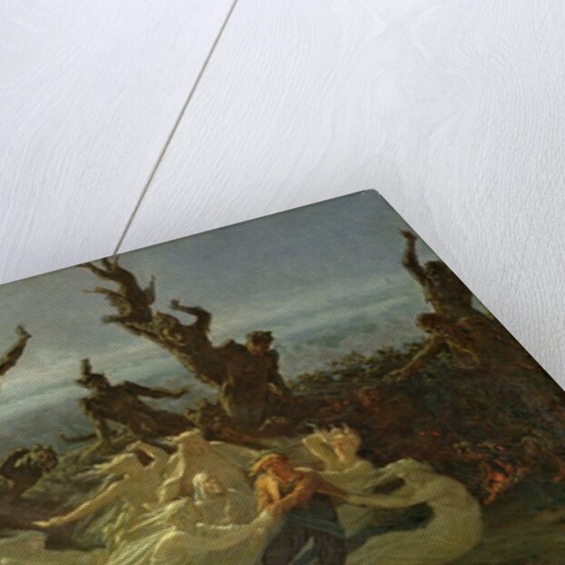 Les Lavandieres de la Nuit c.1861 by Jean Edouard Dargent