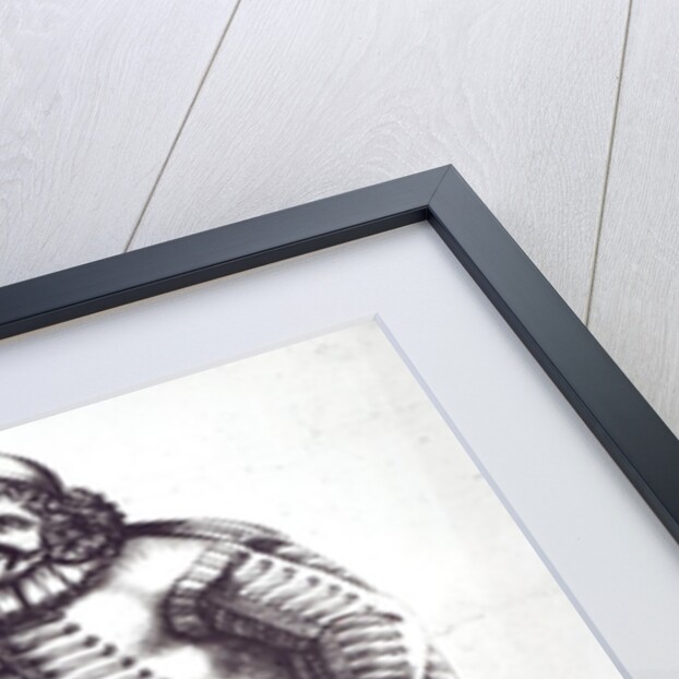 Moliere as Sganarelle in 'L'Ecole des Maris' by Simonin