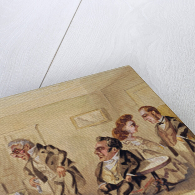 Act I of 'La Cagnotte' by Eugene Labiche 1864 by L'Heritier L'Heritier