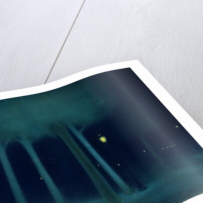 A Park at Night, c.1892-95 by Jozsef Rippl-Ronai