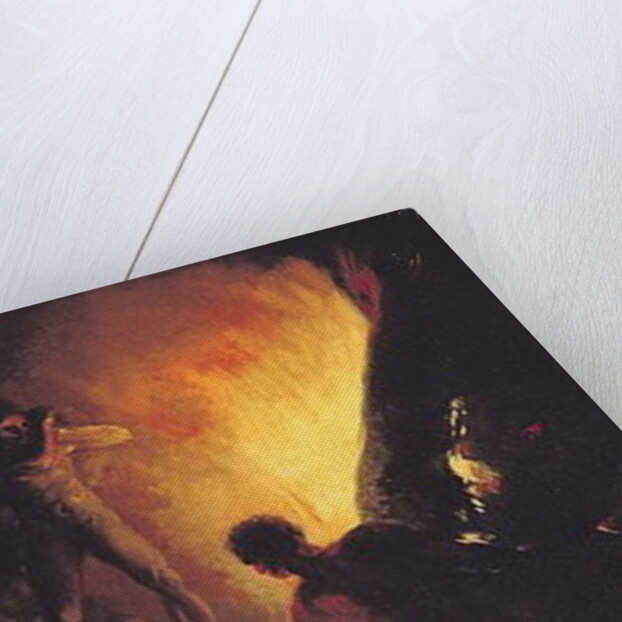 The Pyre, c.1800-05 by Francisco Jose de Goya y Lucientes