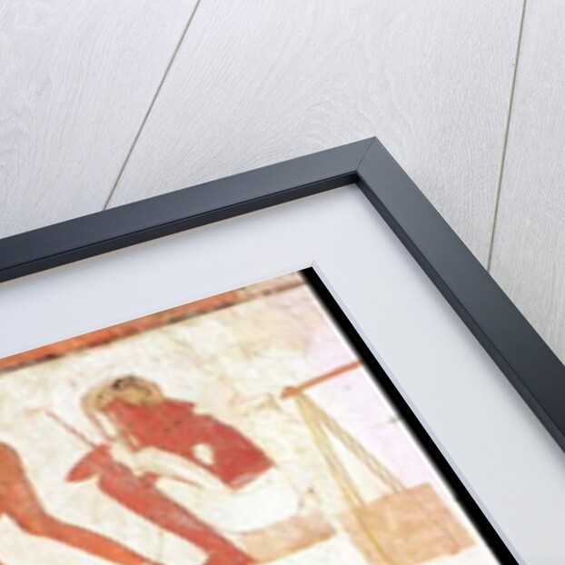 Construction of a wall by Egyptian 18th Dynasty