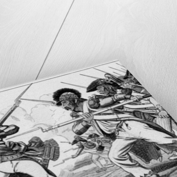 The Volunteers in Sabots at the Battle of Valmy, 20th September 1792 by Caran d'Ache