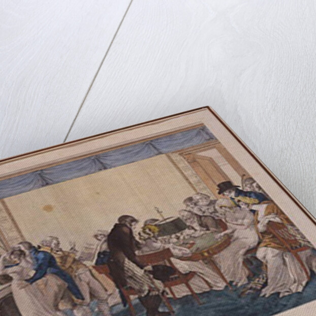 La Bouillotte, 1798 by Jean Francois Bosio (after)