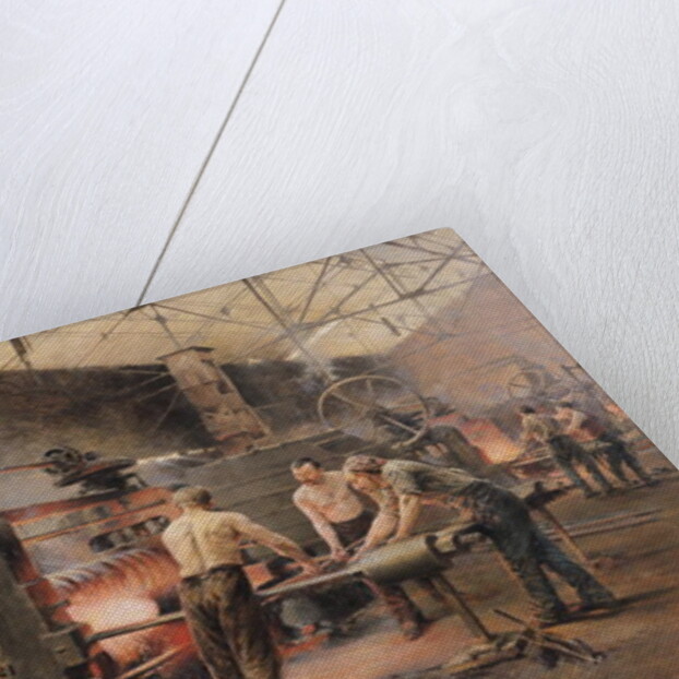 The Rolling Mill by Ferdinand Joseph Gueldry