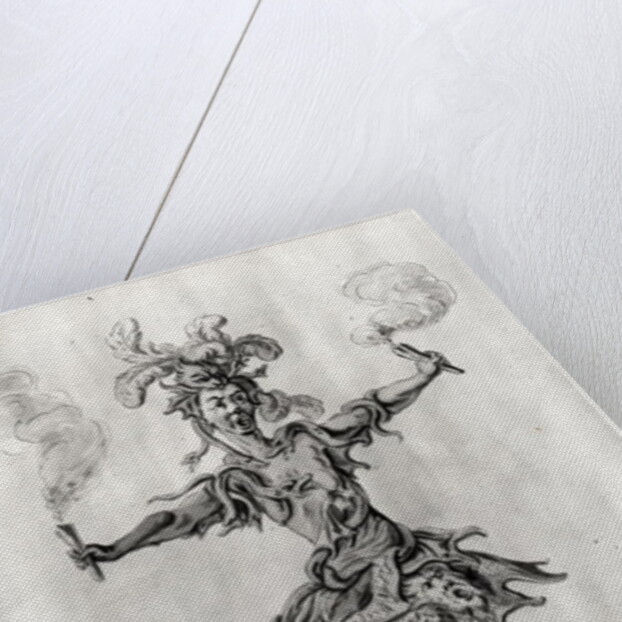 Costume design for the ballet 'Medusa' by Nicolas Boquet