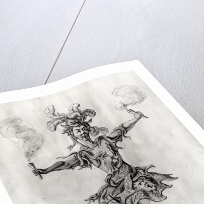 Costume design for the ballet 'Medusa' by Nicolas Boquet