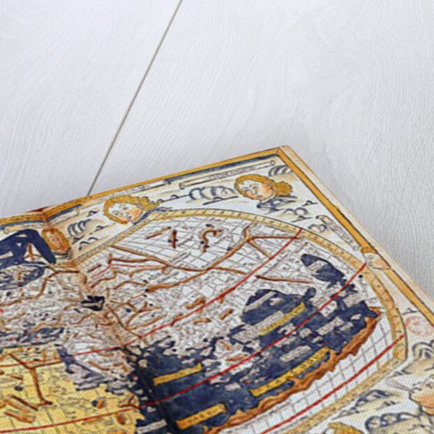 Map of the world, after Ptolemy, 1486 by (c.90-168)(after) Ptolemy