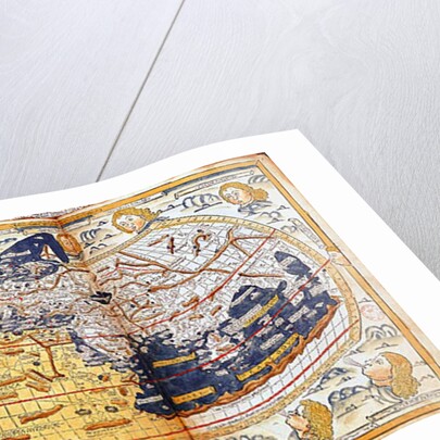 Map of the world, after Ptolemy, 1486 by (c.90-168)(after) Ptolemy