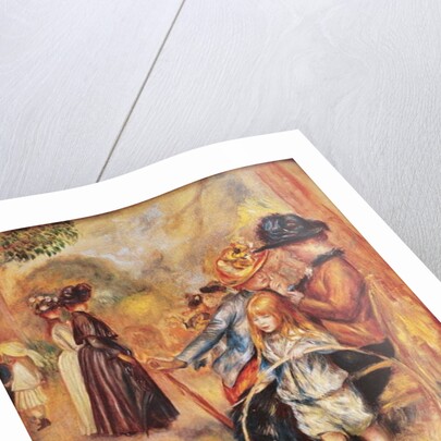 In the Luxembourg Gardens, 1883 by Pierre Auguste Renoir