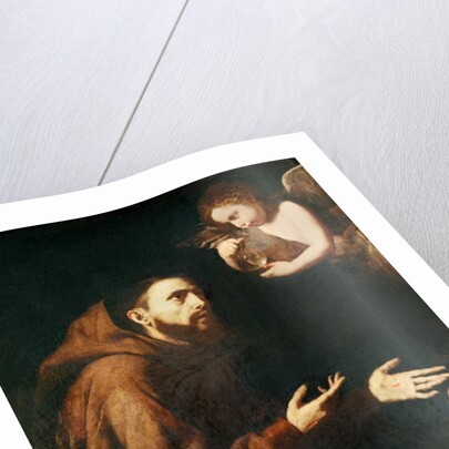 Vision of St. Francis of Assisi by Jusepe de Ribera