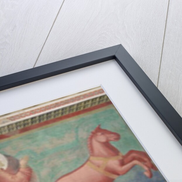 St. Francis Appears to His Companions in a Chariot of Fire, 1296-97 by Giotto