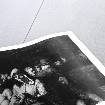 The Third Class Carriage, c.1862-64 by Honore Daumier