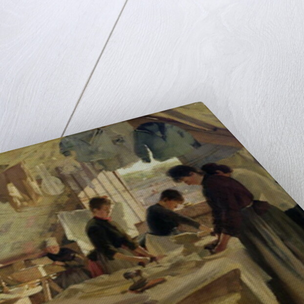 Ironing Workshop in Trouville, 1888 by Louis Joseph Anthonissen