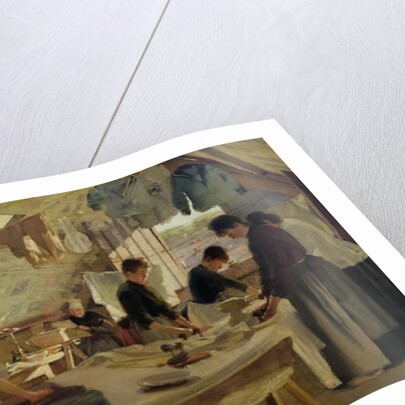 Ironing Workshop in Trouville, 1888 by Louis Joseph Anthonissen