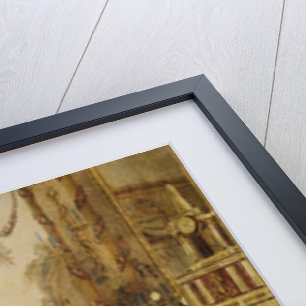 Victorien Sardou and his Family in their Drawing Room at Marly-le-Roi, c.1875 by Auguste de la Brely