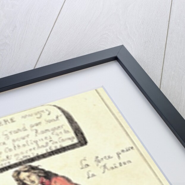 Missions of the 17th Century: The Missionary Dragoon forcing a Huguenot to Sign his Conversion to Catholicism by Gottfried or Godefroy Engelmann