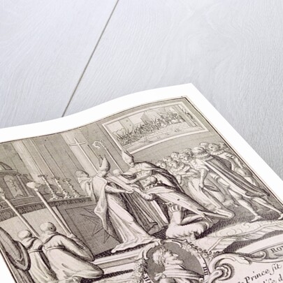 The Abjuration of Henri IV at St. Denis, July 1593 by French School