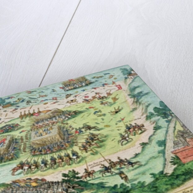 The Battle of Moncontour, 3rd October 1569 by J. J. & Tortorel J. Perrissin