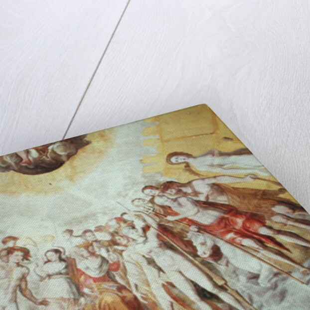 People from the Court of the Medici by French School