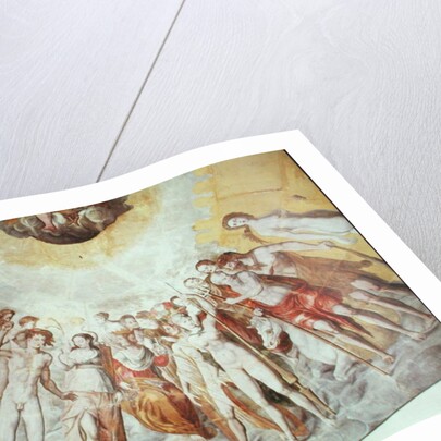 People from the Court of the Medici by French School