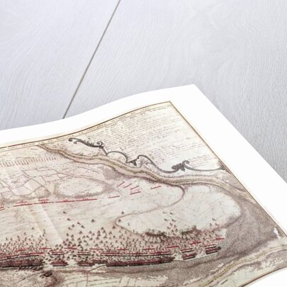 Plan of the Order of the Battle of Coutras on 8th October 1587 by French School