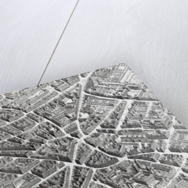 Plan of Paris, known as the 'Plan de Turgot' by Louis Bretez