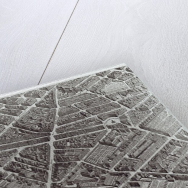 Plan of Paris, known as the 'Plan de Turgot' by Louis Bretez