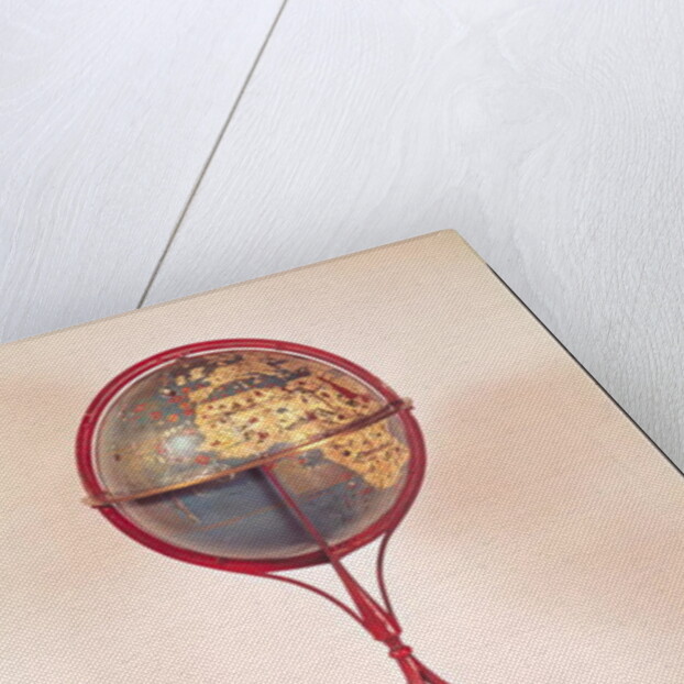 Terrestrial Globe, showing the Indian Ocean, made in Nuremberg by Martin Behaim