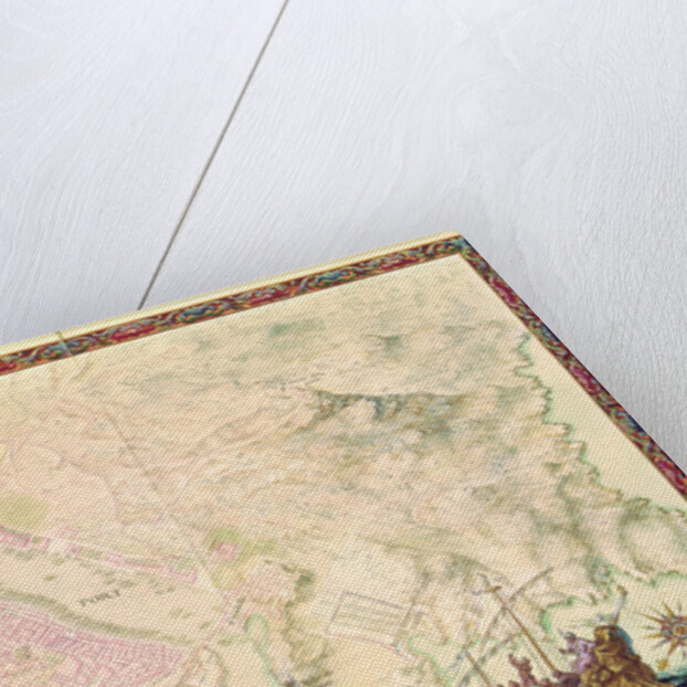 Ms. 988 Vol.3, fol.61 'Louis XIV Atlas', map and plan of Marseille, 1683-88 by Sebastien Le Prestre de Vauban