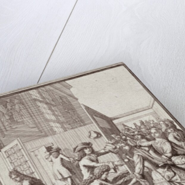 Poll Tax, 1709 by French School