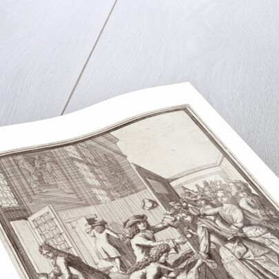 Poll Tax, 1709 by French School