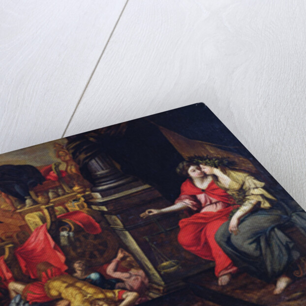 Allegory of the Revolt known as the 'Papier Timbre' of 1675, 1676 by Jean Bernard Chalette